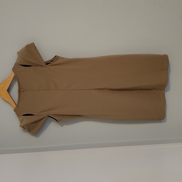 CECICO~ Dress, Tan, S - Picture 2 of 9